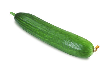 Cucumber on isolated white background