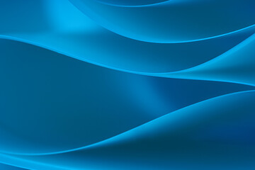 Abstract Blue Waves Background.Modern wallpaper.