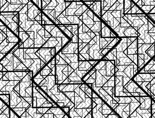 Obraz premium Seamless design of lines