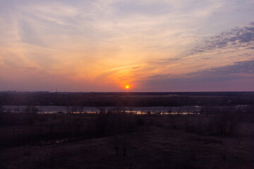 dawn in novgorod