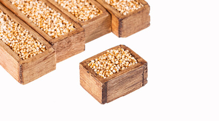 Organic Popped Amaranth - High Protein Cereal. Amaranthus