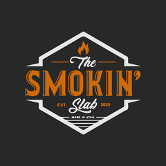 The Smoking slab custom t shirt design