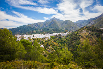 Municipality of Istan in the region of Sierra de las nieves, province of Malaga, Andalusia, Spain.