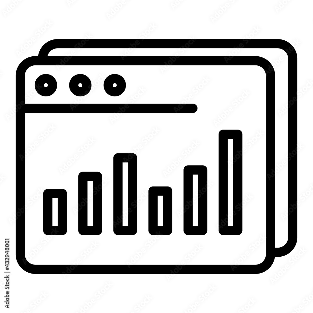 Poster human resources web page icon. outline human resources web page vector icon for web design isolated 