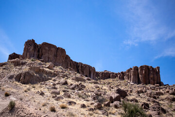 red rock canyon in the desert