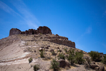 Fototapeta na wymiar red rock canyon in the desert