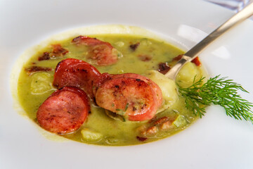 German Potato Sausage Soup