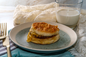Sausage Egg Cheese Biscuit
