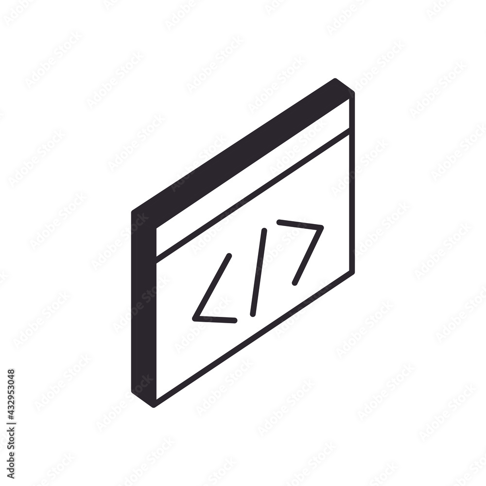 Poster website page with code