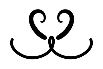 decorative flourish element