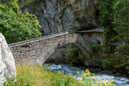 Orrido di Pr&eacute; Saint Didier - Valle d'Aosta - Italy