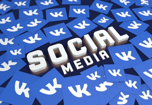 vk, social media backgorund
