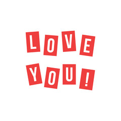 I Love You - sign for relationships, romance and valentines