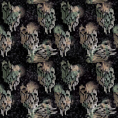 Wood and moss-inspired abstract seamless pattern motif 2.