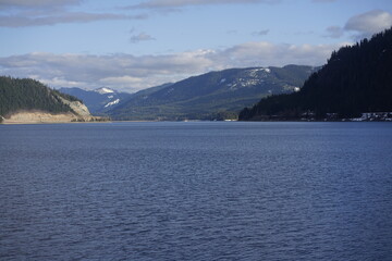 lake in the mountains