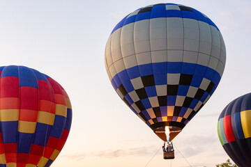 hot air balloons