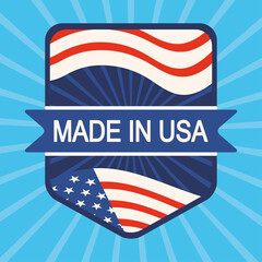 made in usa badge