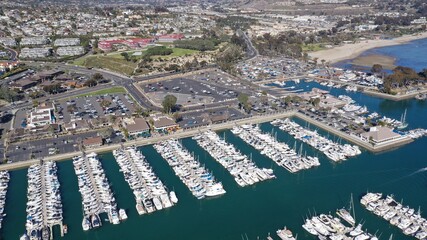 Boat Harbor in San Diego, California 