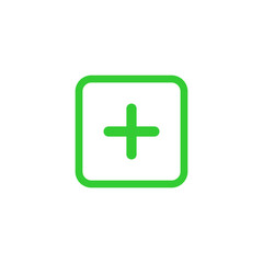 plus icon, add icon vector sign symbol