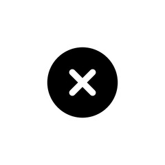 Fototapeta premium cross icon vector sign symbol