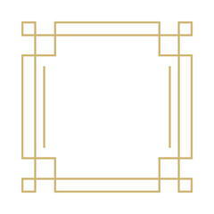 art deco frame