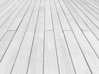 White wooden floor on the balcony outside the house pattern and background seamless