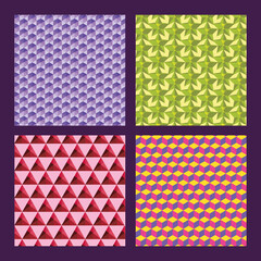 colorful geometrics patterns