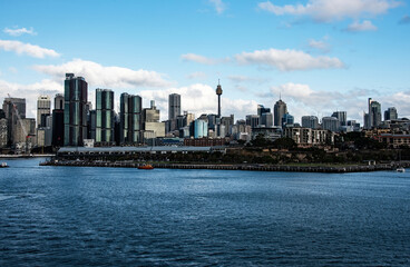Naklejka premium Sydney Skyline