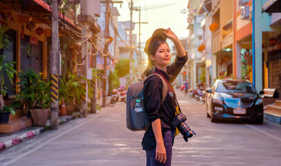 woman travel