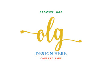 OLG lettering logo is simple, easy to understand and authoritative