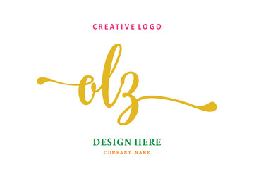 OLZ lettering logo is simple, easy to understand and authoritative