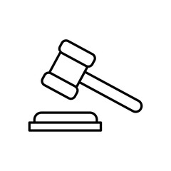 Wood hammer icon
