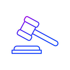 Wood hammer icon