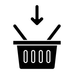 Shopping basket icon