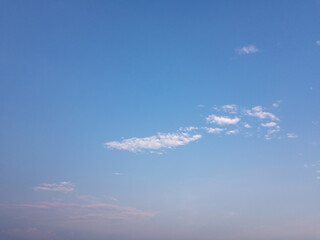 Naklejka na ściany i meble evening sky with clouds background