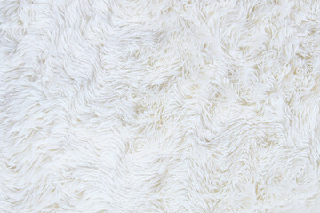 clean soft white artificial wool background