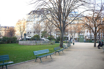 パリの公園