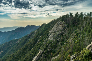 Sequoia National Park in the southern Sierra Nevada east of Visalia, California