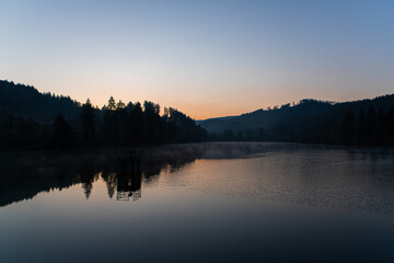 Sösestausee im Harz National Park, Deutschland. 
