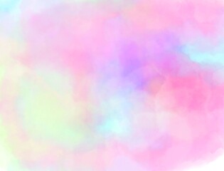 水彩の滲み　背景