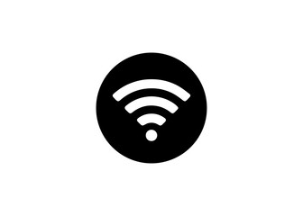 Wifi Signal Symbol Icon Logo Vector Illustration