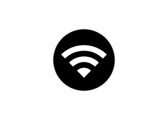 Wifi Signal Symbol Icon Logo Vector Illustration