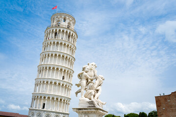 Square of Miracles and the Leaning Tower of Pisa