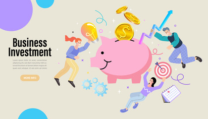 Obraz na płótnie Canvas Safe Money On Piggy. Internet banking and earning concept. Successful investor or entrepreneur. Financial consulting, investment and savings. Modern vector illustration.