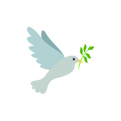 pigeon vector flying in the sky, peaceful sign, peaceful world symbol