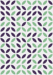 Abstract Geometric Pattern generative computational art illustration