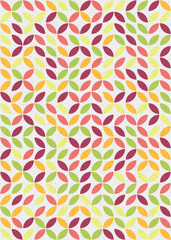 Abstract Geometric Pattern generative computational art illustration