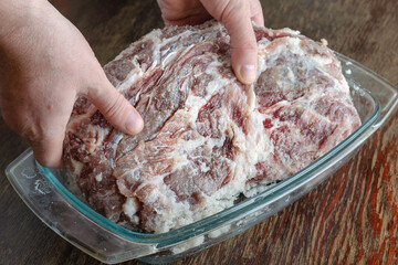 Homemade Capicola (coppa). Dry-cured pork loin step-by-step reci