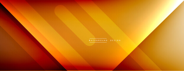 Dynamic lines abstract background. 3D shadow effects and fluid gradients. Modern overlapping forms