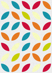 Abstract Geometric Pattern generative computational art illustration